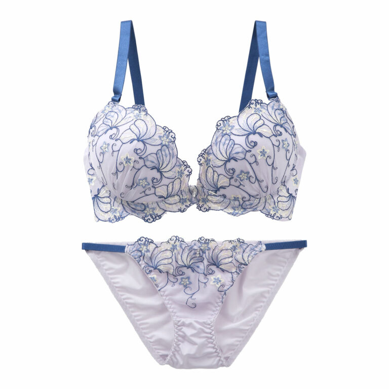 Love gerie 蝶チュールレース ブラジャー ショーツ セット