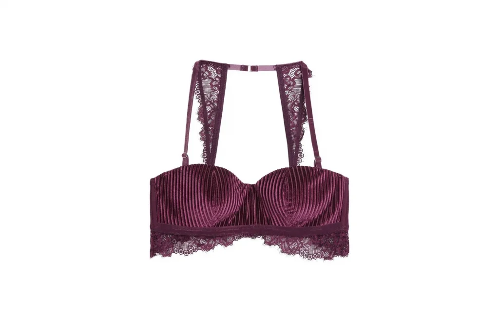 Intimissimi Velvet Stripes バンドゥビスチェ
