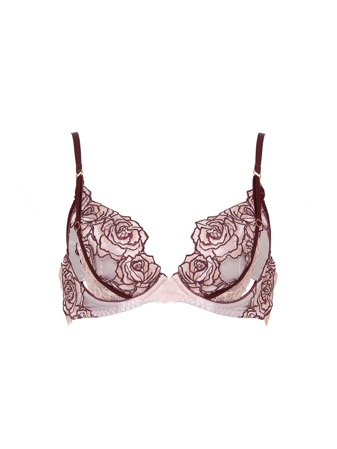 LINGERIEAM アトラクティブローズ グラマーアップ ブラ