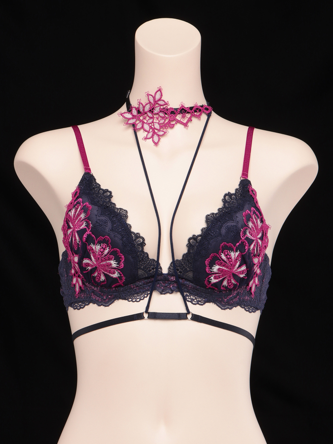 LINGERIEAM オーバーグリッター トリックリフト ブラ