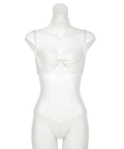 RAVIJOUR ピーカーブー ブラ&ショーツ セット