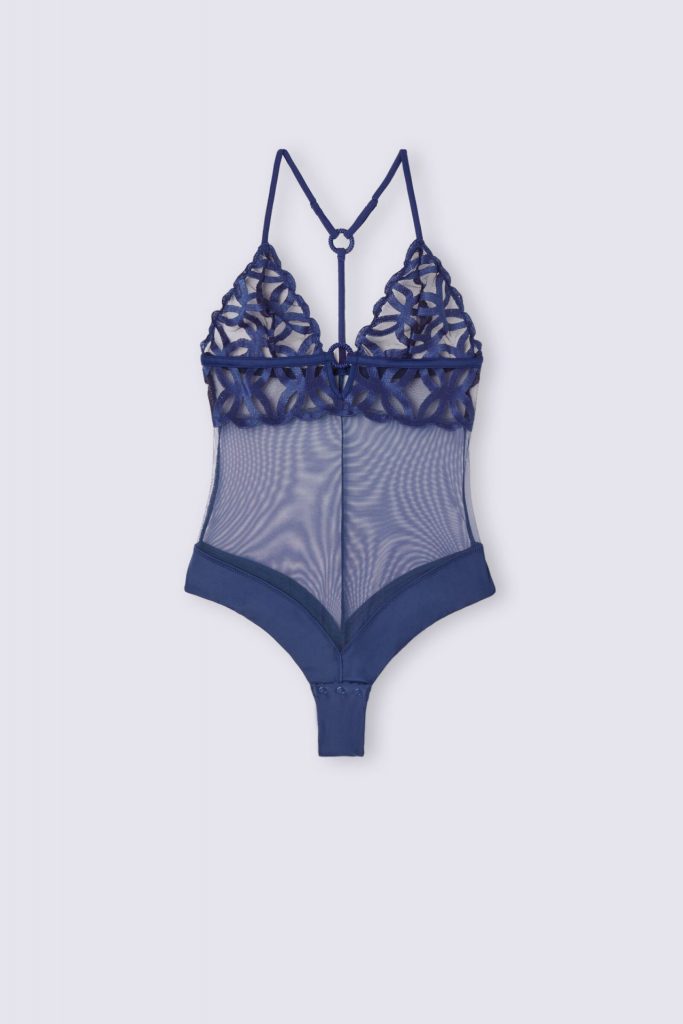 intimissimi Crafted Elegance Lace and Tulle ボディスーツ