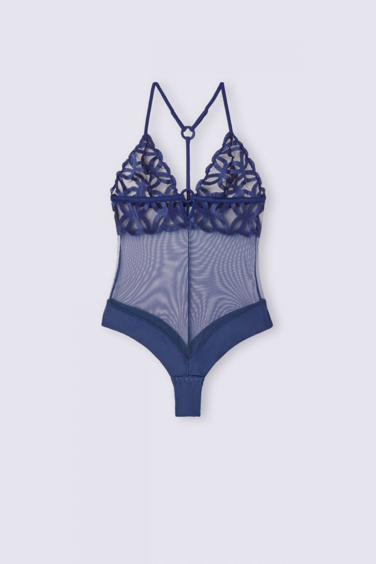 intimissimi Crafted Elegance Lace and Tulle ボディスーツ