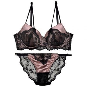ボタニカルストリングレース育乳脇高ブラジャー