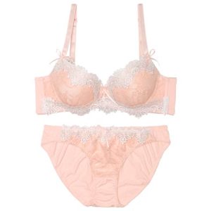 DRW ラブリーケミカルレース育乳脇高ブラジャー