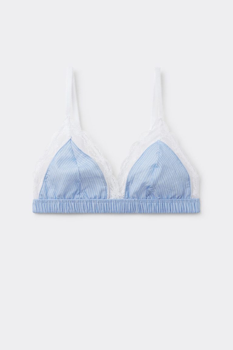 intimissimi Morning Portofino コットンファブリック トライアングルブラ
