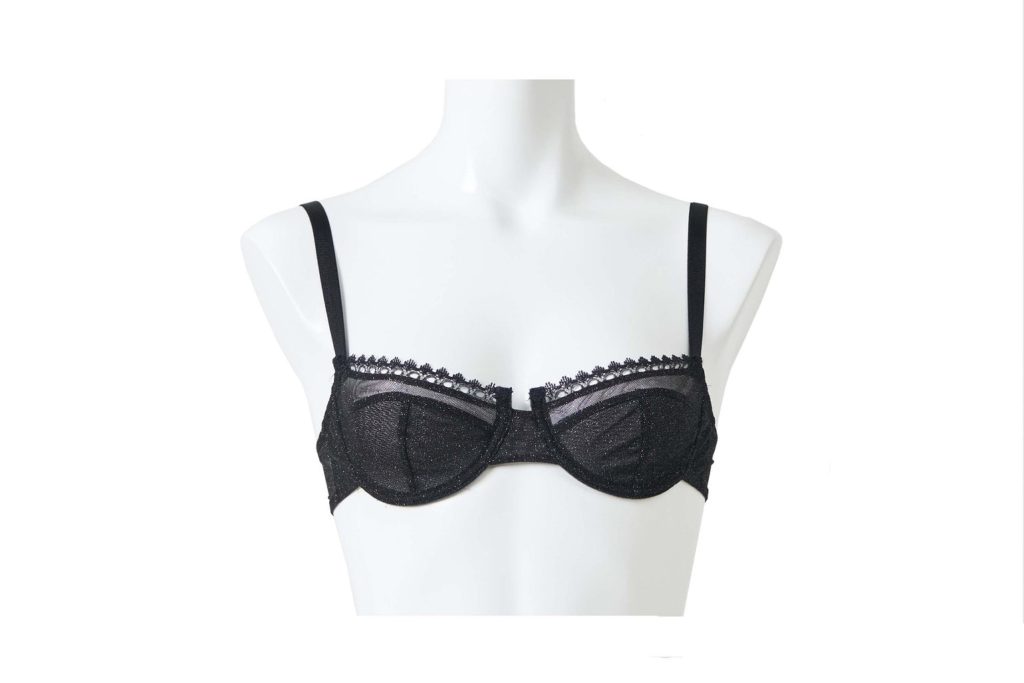 lasirene Berthe non padded 3／4 cup bra