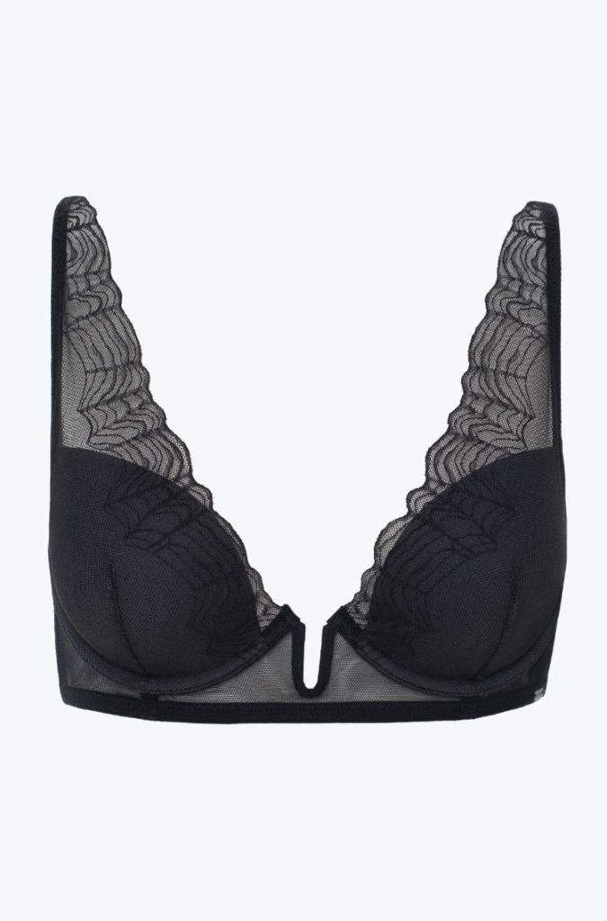 Calvin Klein Geo Lace Plunge Bra