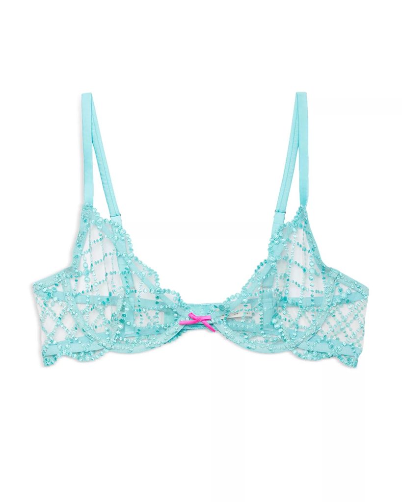 Fleur du MalDotty Grid Demi Bralette