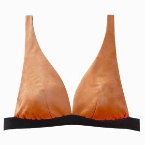 Nah Brick Suede Bra Brick Orange