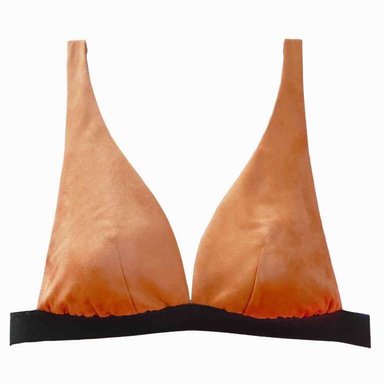 Nah Brick Suede Bra Brick Orange