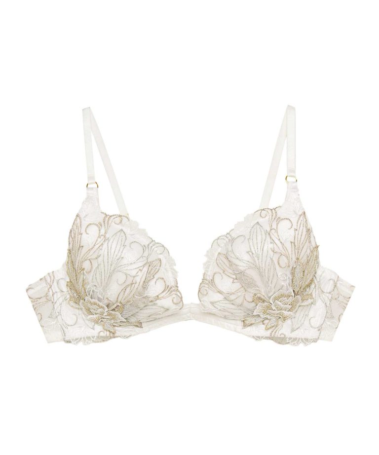 RAVIJOUR フェザーセレステ トリックリフト ブラ