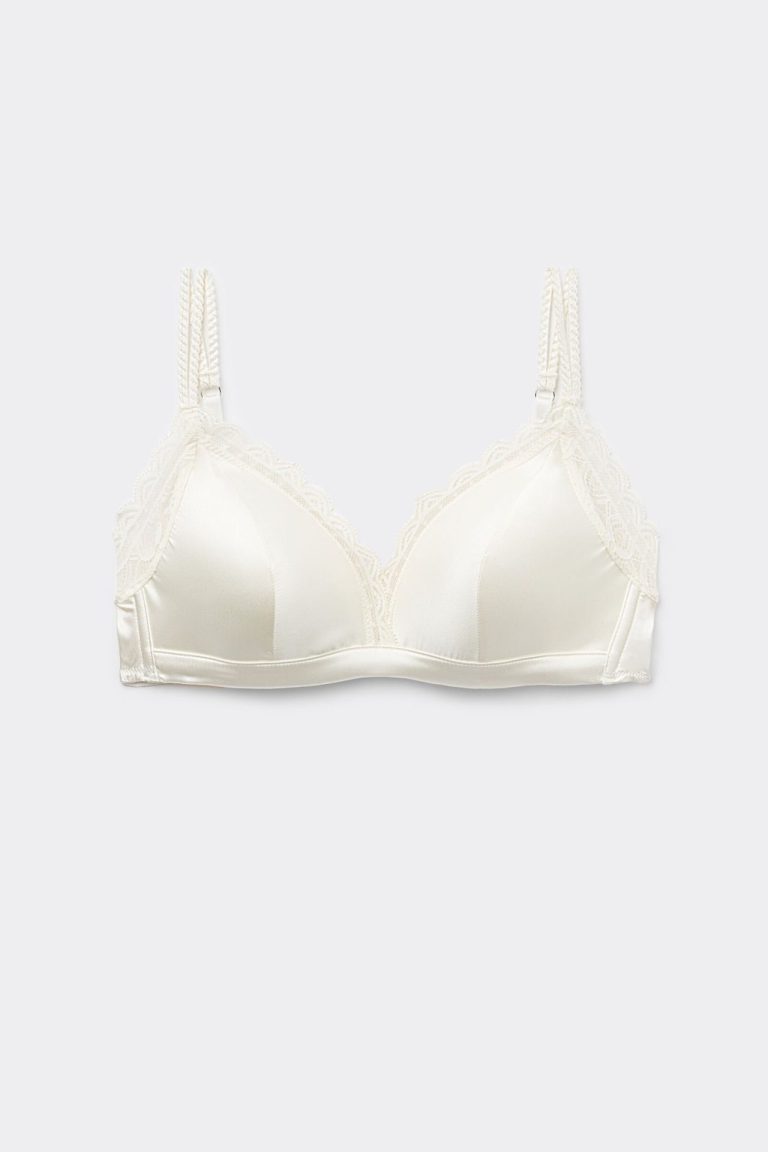 intimissimi Tiziana シルク＆レース トライアングルブラ