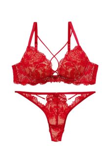 reinest スピンドルレーシィカットブラジャー
