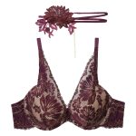 ANNEBRA Harmony in Bloom チョーカー付きデコルテレースモールドカップブラジャー