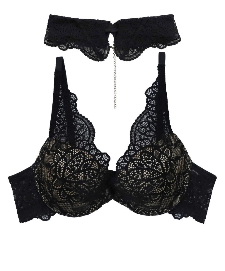 ANNEBRA Melodie チョーカー付きデコルテレースモールドカップブラジャー