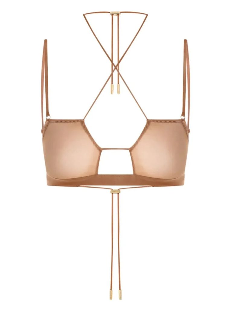 Maison Close cross back bralette