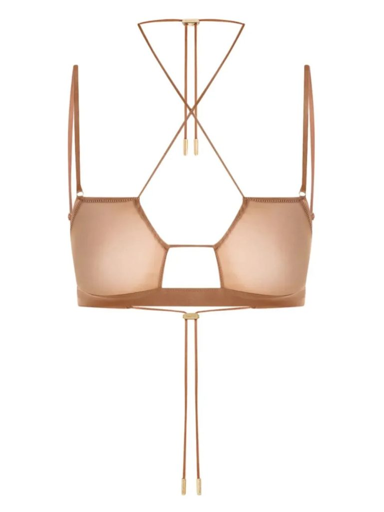 Maison Close cross back bralette