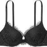 Victoria's Secret Lace Push Up Bra, Black