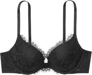 Victoria's Secret Lace Push Up Bra, Black