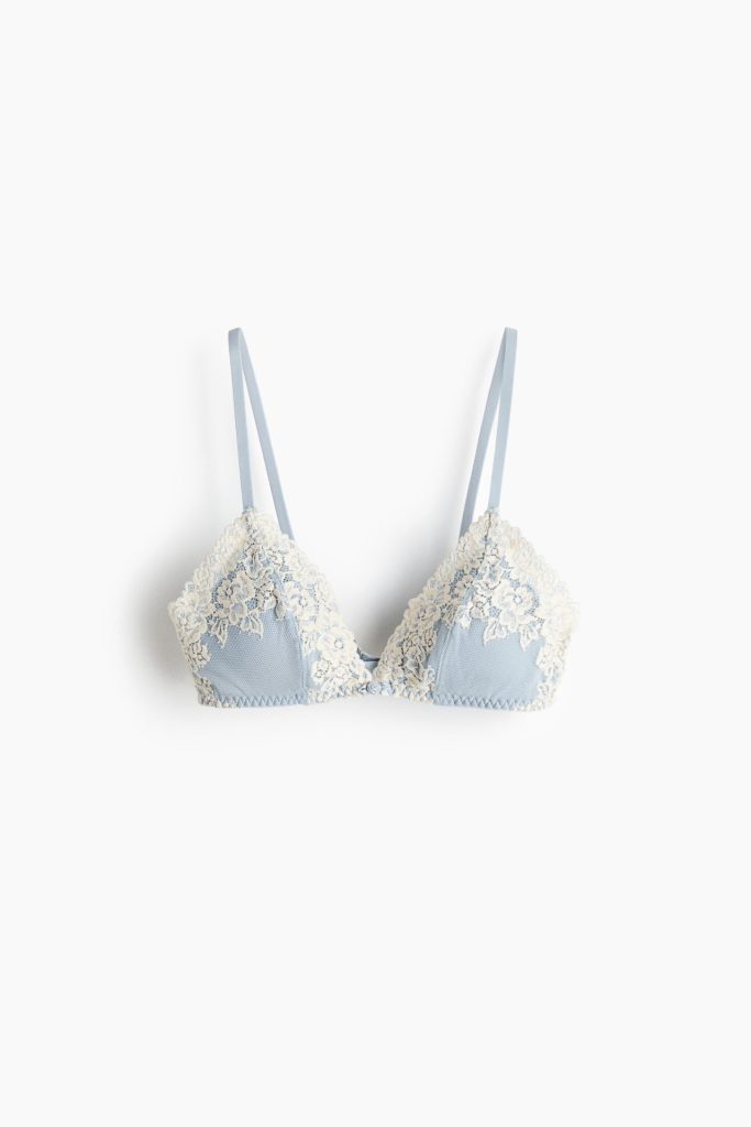 H&M Padded Soft Cup Lace Bra