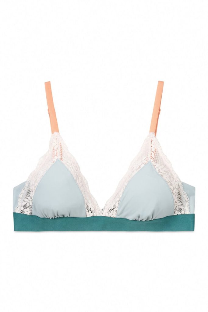 Women'secret NATURAL Sujetador triangular microfibra encaje