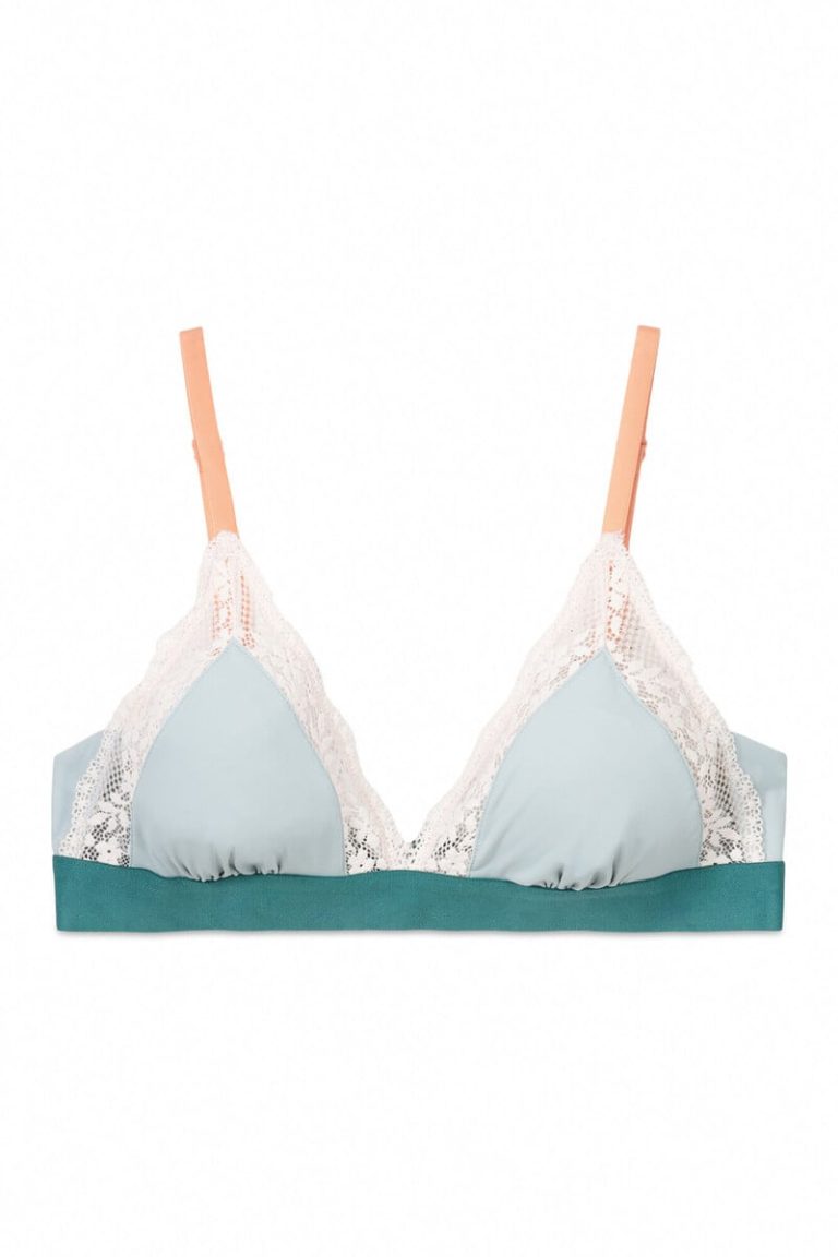 Women'secret NATURAL Sujetador triangular microfibra encaje