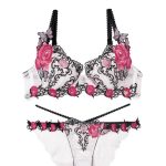 whip❤︎bunny Gothic Butterfly Bloom Bra