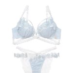 whip❤︎bunny rystal Rose Frill Bra