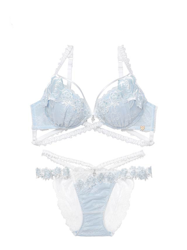 whip❤︎bunny rystal Rose Frill Bra