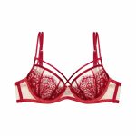 DITA VON TEESE Maestra Balconette Bra In Dita Red