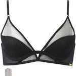 FETICO×Yue 深いVラインが美しいブラﻪ3／4カップブラ