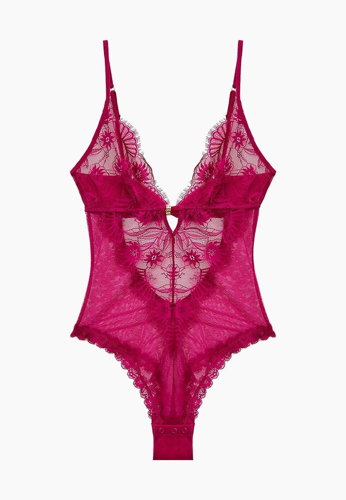 Intimissimi Sensual Flowers チュール＆レース ボディスーツ