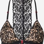 Scandale éco lingerie Triangle Bra in Black