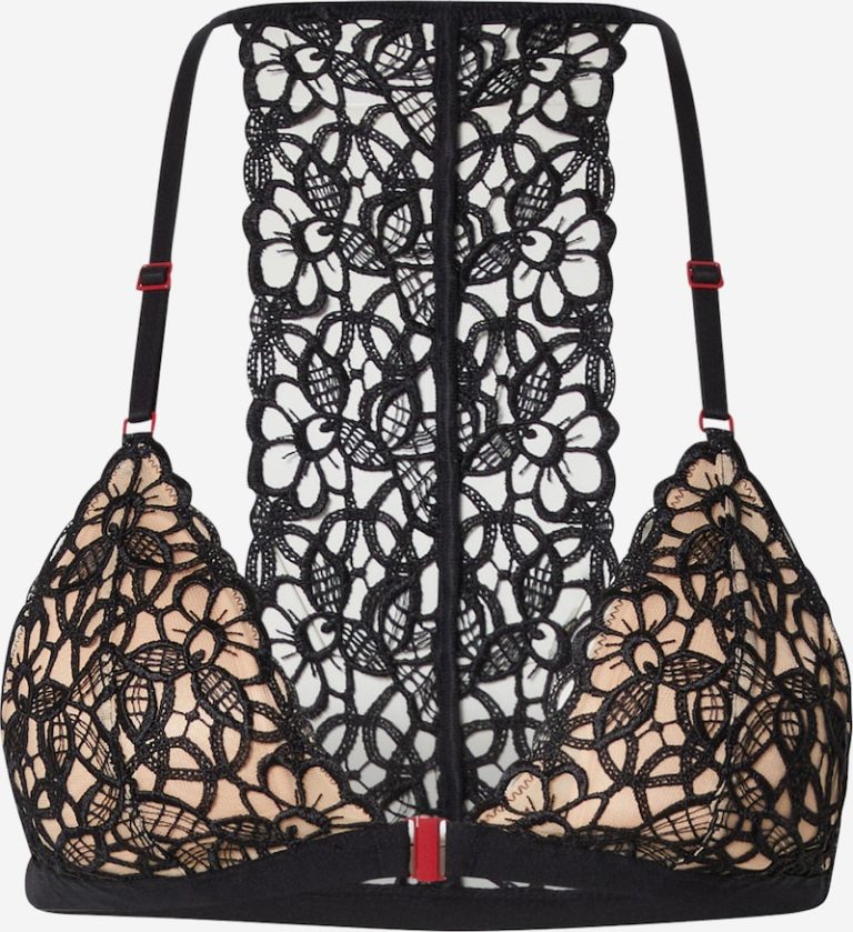 Scandale éco lingerie Triangle Bra in Black