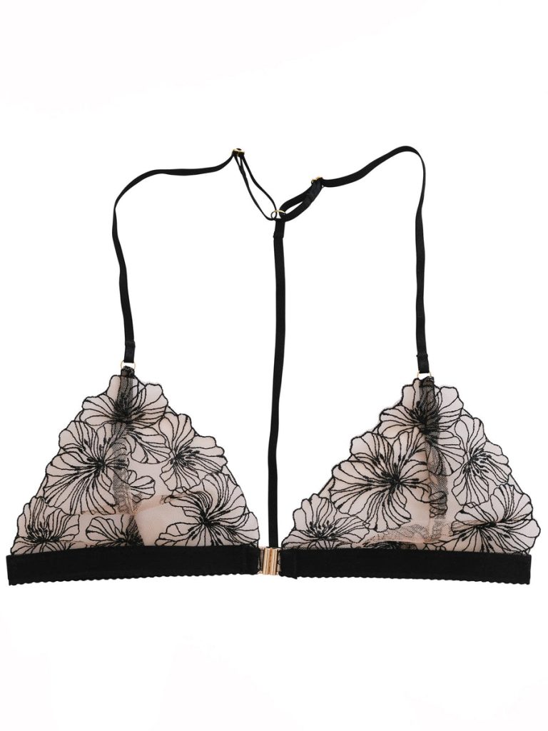 netterose Jane T Bar Bralette