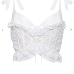 For Love and Lemons Farmhouse Floral Bustier