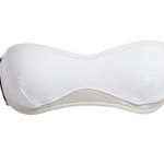 Stella McCartney Miracle Colorblock Bandeau Swimsuit Bikini Top