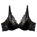 ANNEBRA Velvet ベロア×レースモールドカップブラジャー