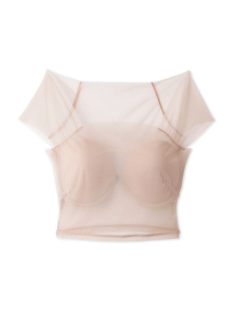 LILY BROWN Lingerie シアーファンデブラトップス